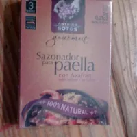 Sazonador de paella con azafrán
