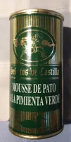 Mousse de pato a la pimienta verde