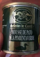 Mousse de pato a la pimienta verde