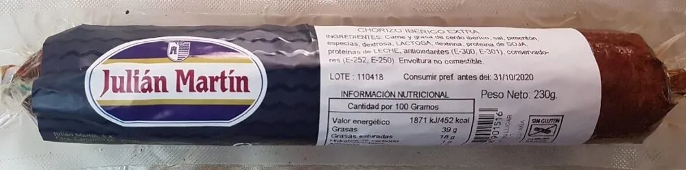 Chorizo ibérico Extra