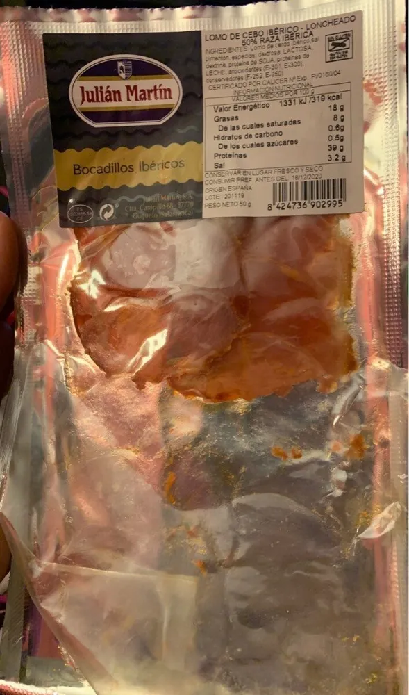 Lomo de cerdo iberico