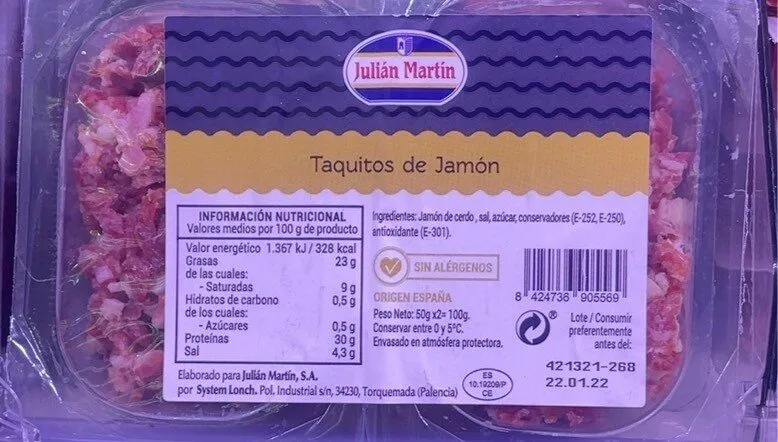 Taquitos de Jamón