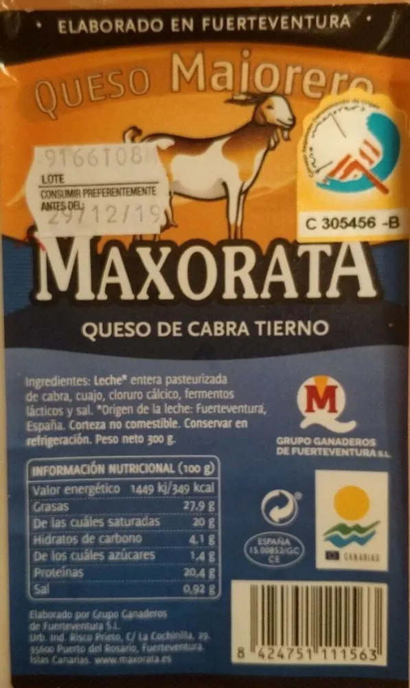 Queso de cabra tierno