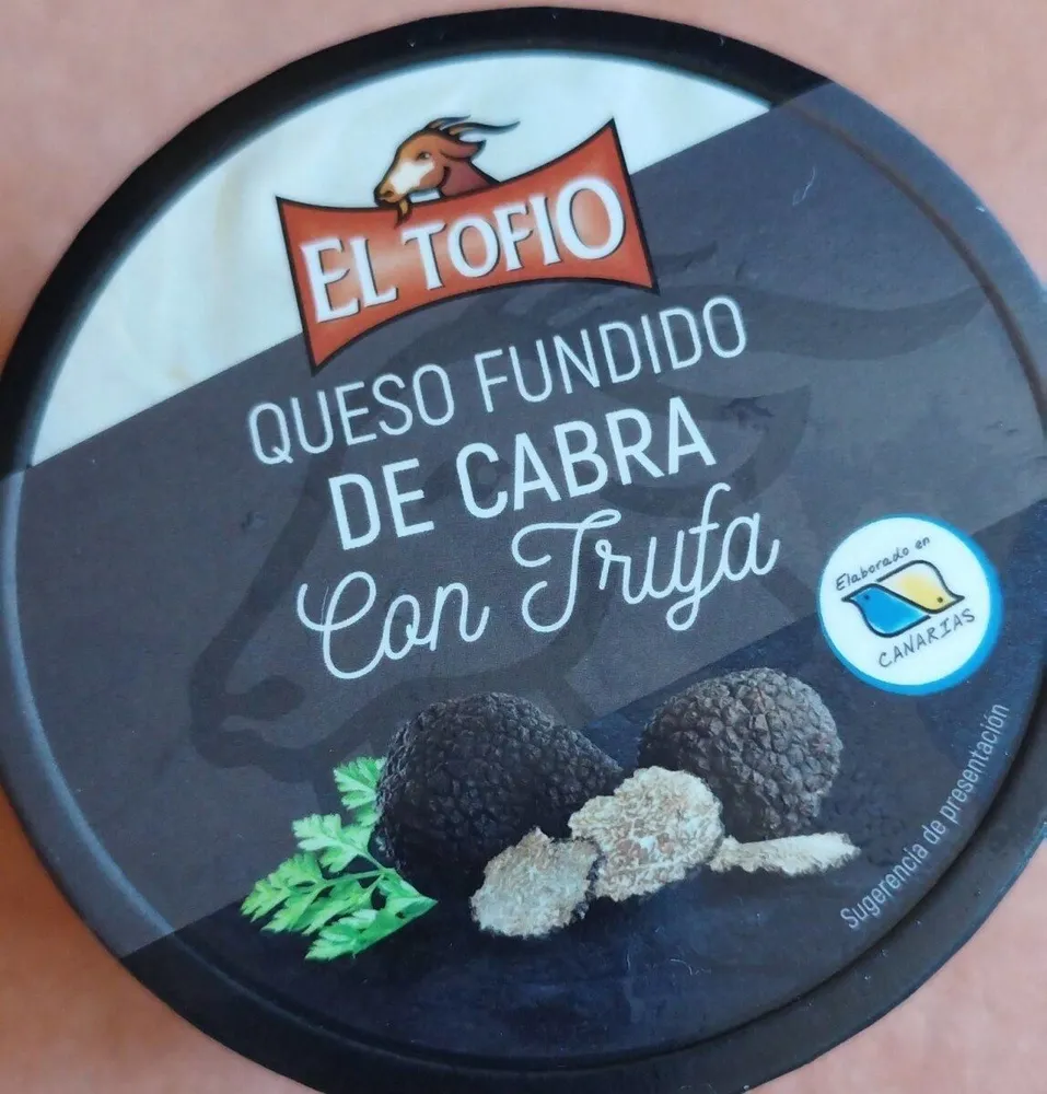 Queso fundido de cabra con trufa