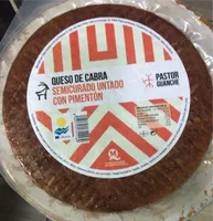 Queso de cabra semicurado con pimenton