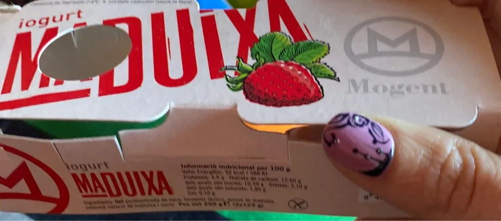 Iogurt Maduixa