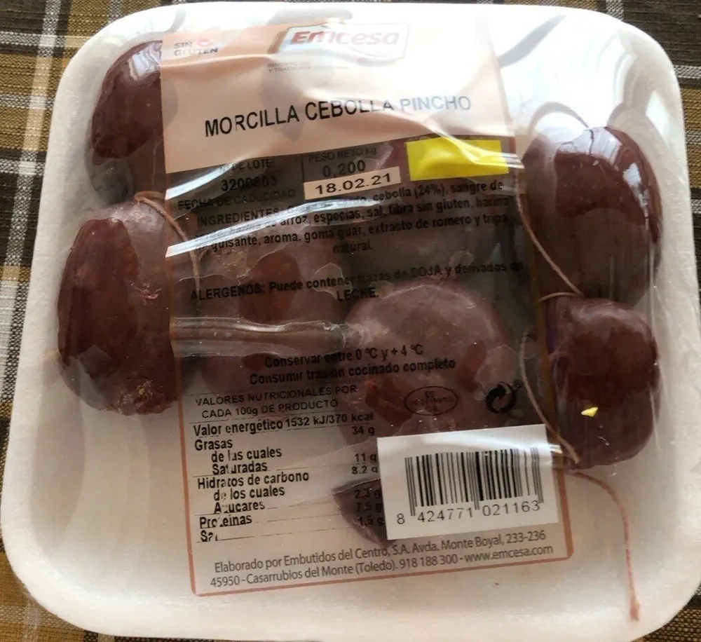 Morcilla Cebolla