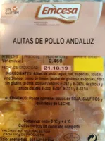 Alitas de pollo andaluz