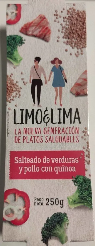 Salteado de verduras y pollo con quinoa
