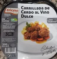 Carrillada de cerdo al vino dulce