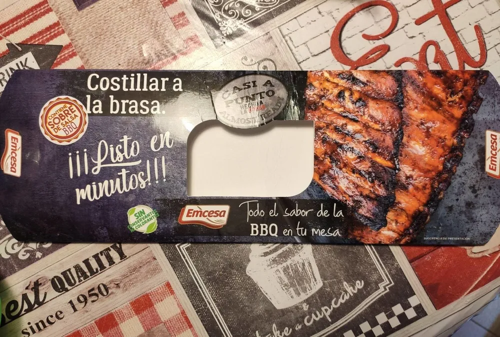 Tira de costilla a la brasa