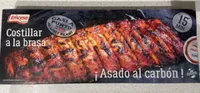Costillar a la brasa
