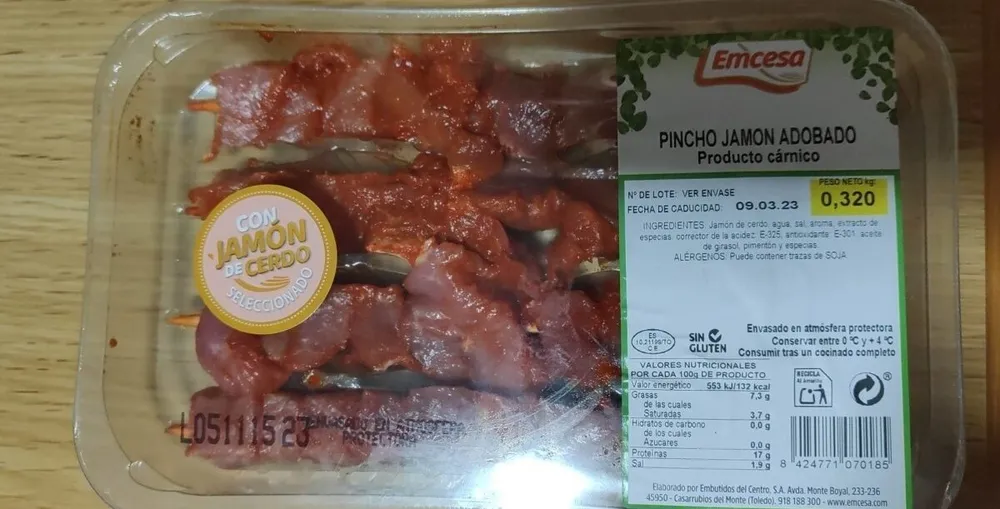 Pincho Jamón Adobado