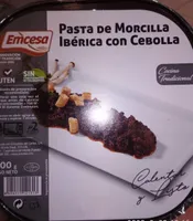 Pasta de morcilla ibérica con cebolla