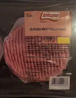 Burguer meat pollo pavo