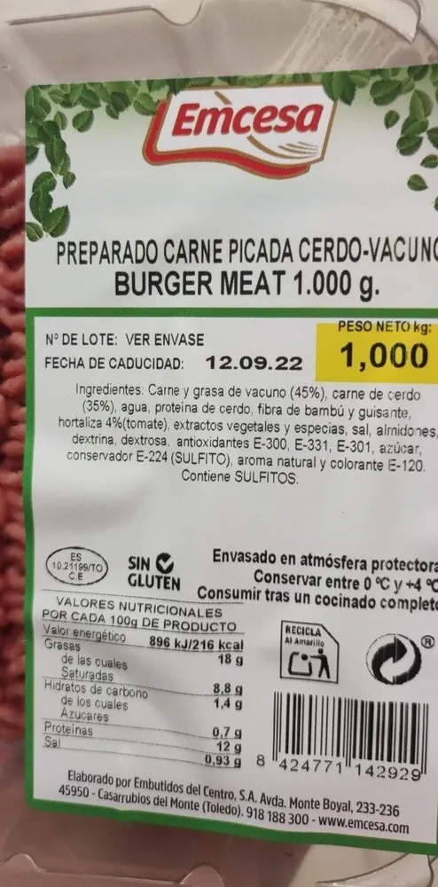 Carne picada