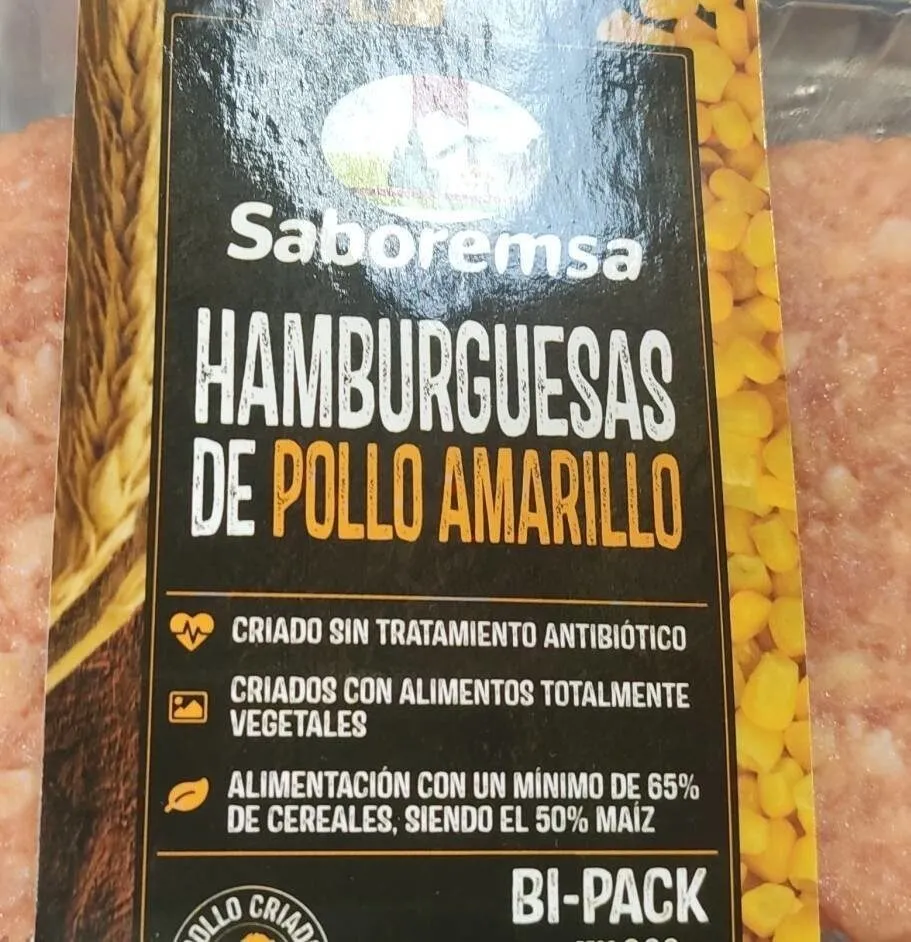 HAMBURGUESA POLLO SABOREMSA