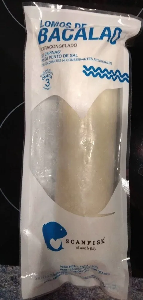 Lomos de bacalao