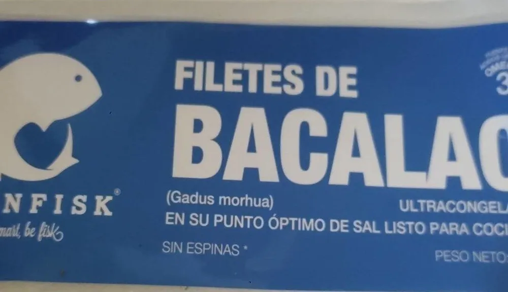 Filetes de bacalao