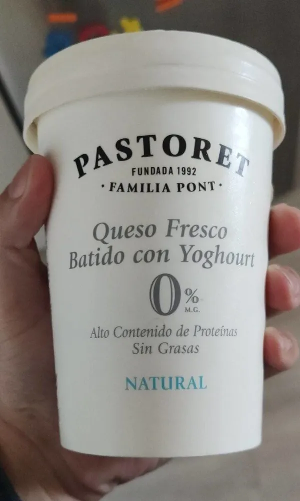 Queso Fresco Batido Con Yoghourt 0% Natural