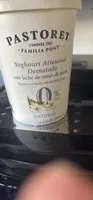 Yogur artesanal natural desnatado