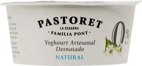 Yoghourt artesanal desnatado Natural