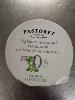 Yogur desnatado con stevia