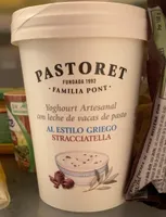Yoghourt artesanal al estilo griego stracciatella