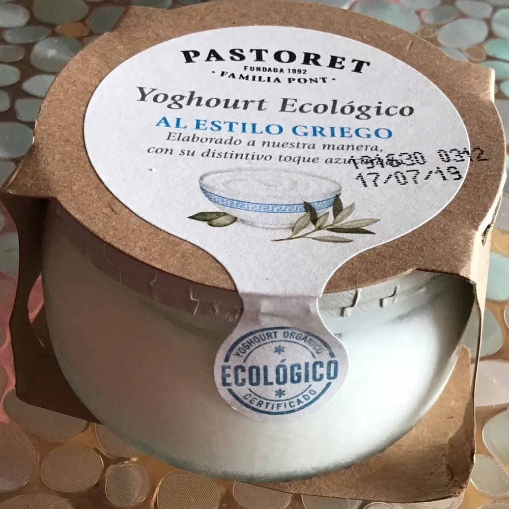 Yoghourt ecológico al estilo griego