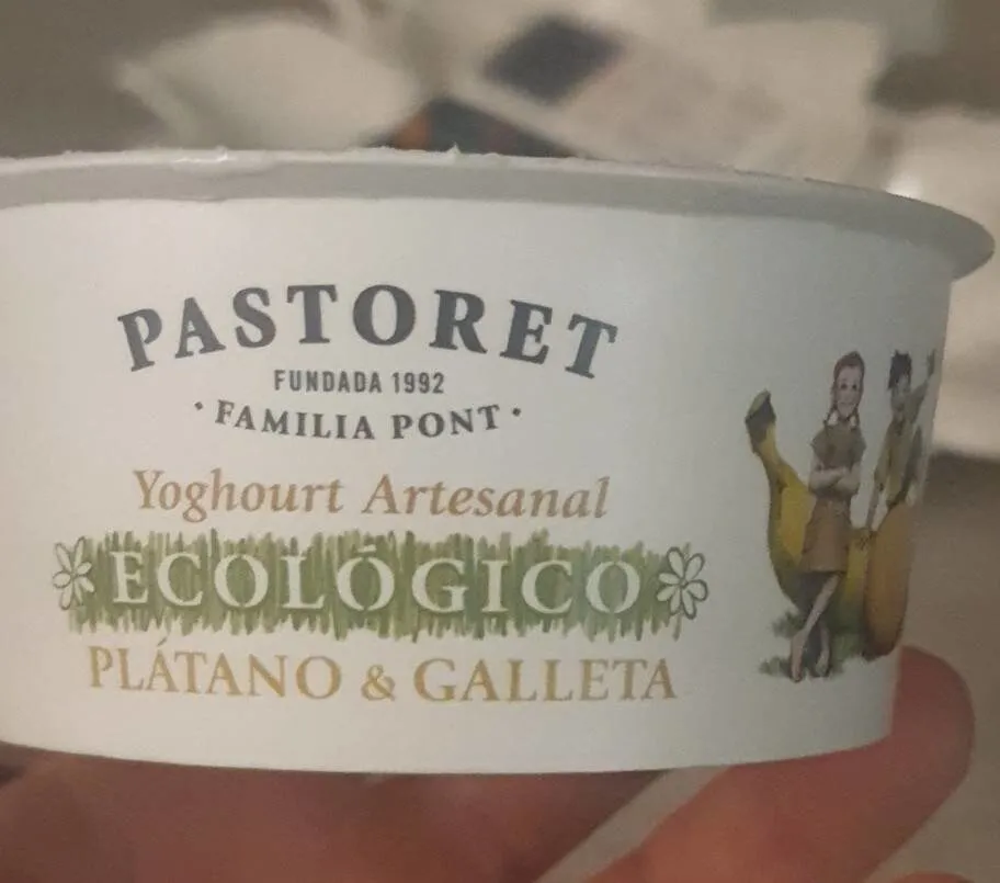 Yoghourt Plátano y Galleta