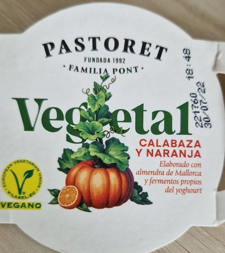 Vegetal de Calabaza y Naranja
