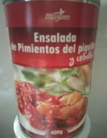 Ensalada de pimientos y cebolla