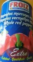 Pimientos morrones enteros