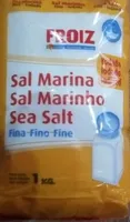 Sal marina fina yodada
