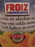 Melocotón en almíbar