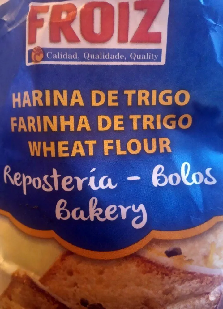 Harina de trigo repostería