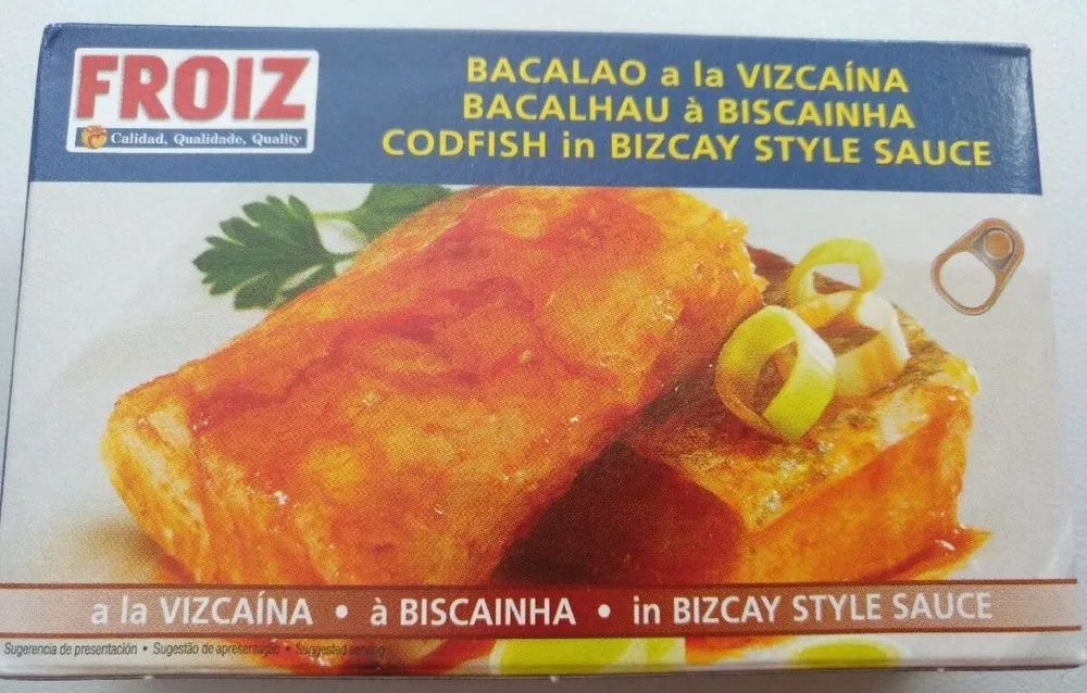 Bacalao a la vizcaína