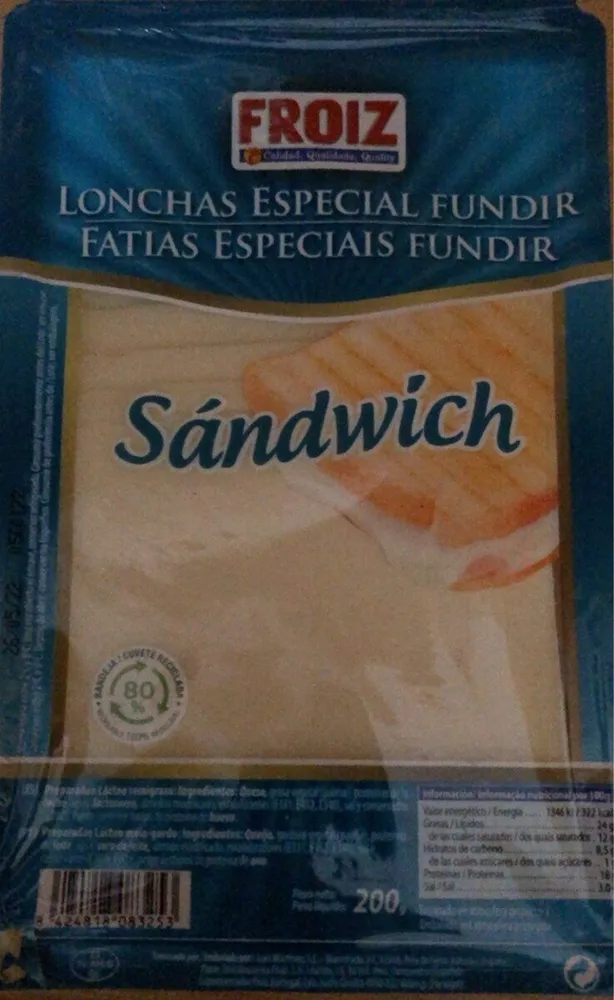 Lonchas especial para Fundir