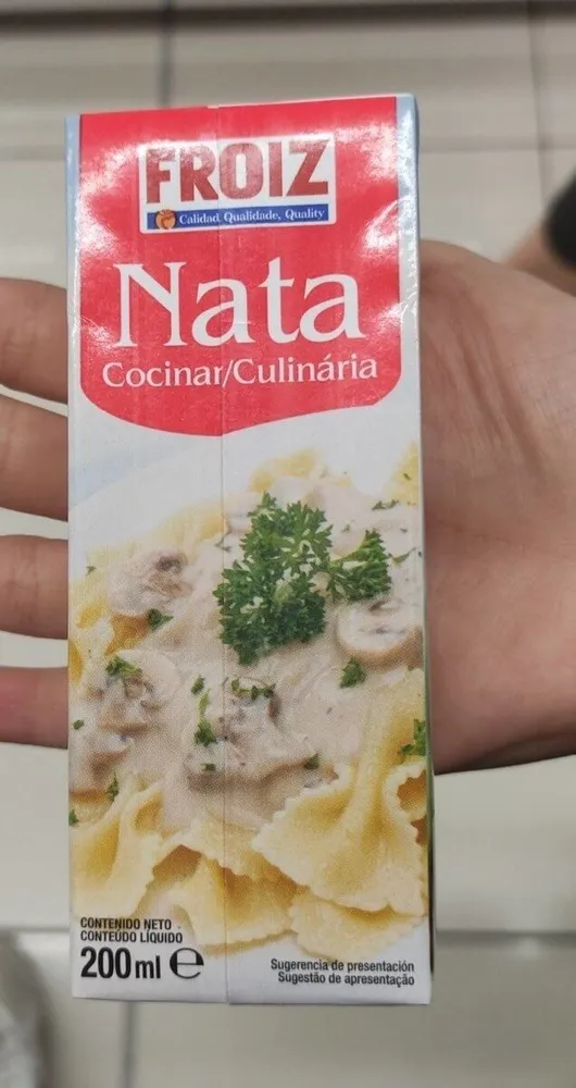 Nata cocinar