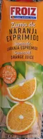 Zumo de naranja exprimido