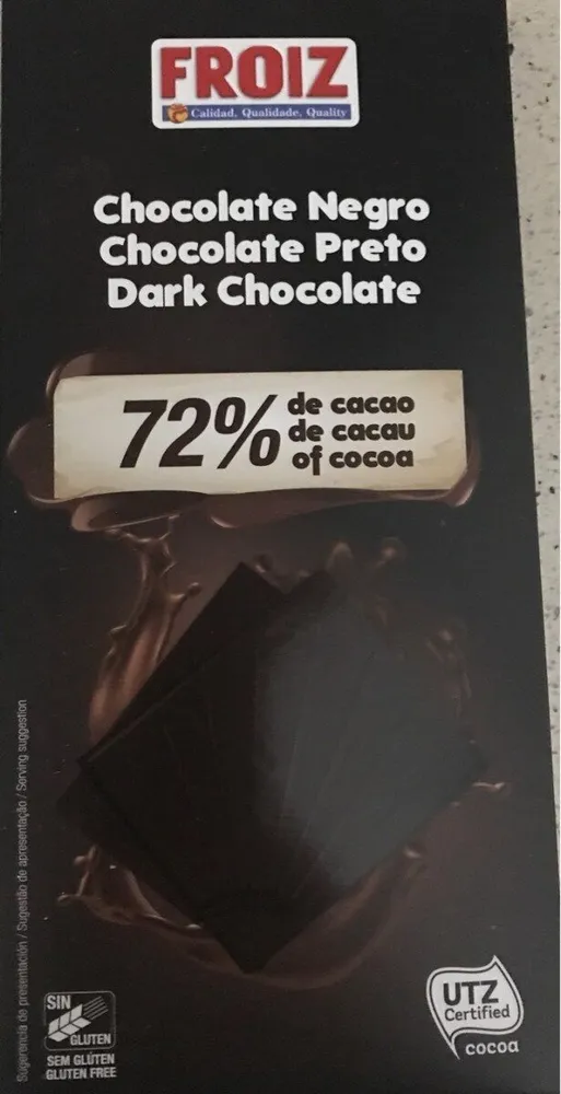 Chocolate Negro 72%