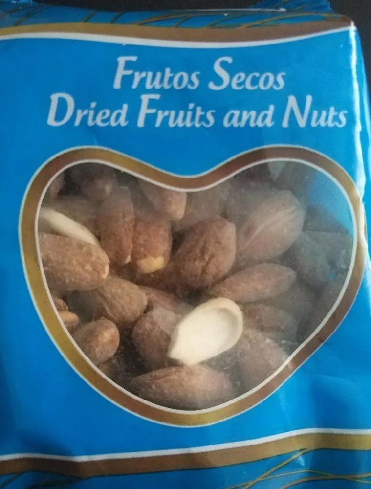 Almendraa con piel tostadas y saladas