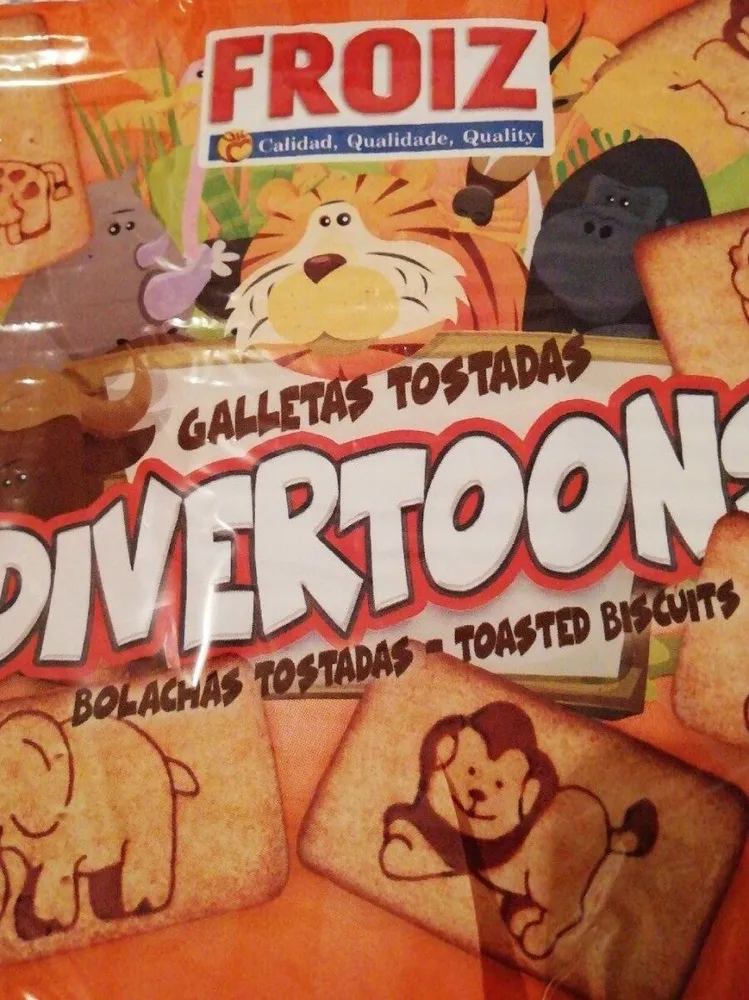 Divertoons galletas tostadas froiz