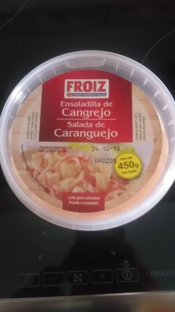 Ensaladilla de cangrejo
