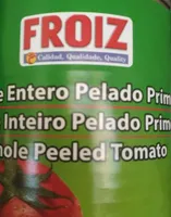 Tomate entero pelado primera