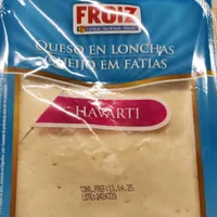 Queso en lonchas havarti
