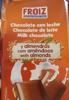 Chocolate con leche y almendras