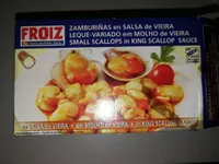 Zamburiñas en salsa de vieira