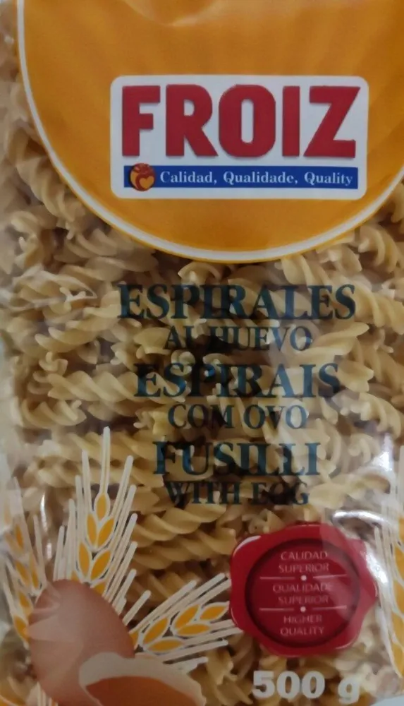 Espirales al huevo