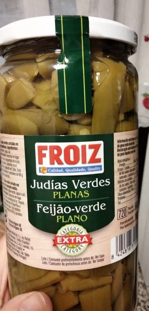 Judías verdes planas